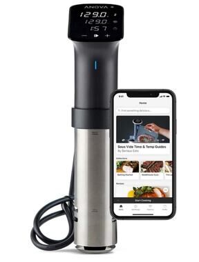 Anova Precision Cooker Pro 1200W WiFi Sous Vide Black Silver New Sealed